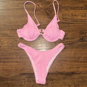 NWT Pink Women's Bikini Set